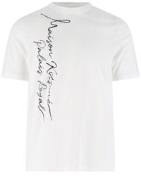 Maison Kitsuné - T-Shirt Script - Lyst