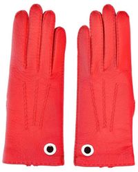 Ami Paris - Leather Gloves - Lyst
