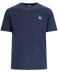 Maison Kitsuné - Fox Head T-Shirt - Lyst