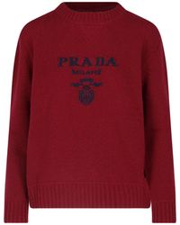 Prada - Virgin Wool And Cashmere Sweater - Lyst