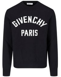 Givenchy - Cotton-Polyester Knit Sweater - Lyst