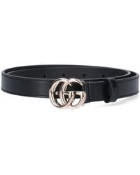 Gucci - Gg Marmont Thin Belt - Lyst