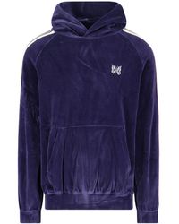 Needles - Felpa Cappuccio Logo - Lyst