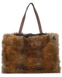 Niccolò Pasqualetti - Faux Fur Tote Bag - Lyst