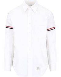 Thom Browne - Tricolor Detail Shirt - Lyst