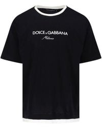 Dolce & Gabbana - T-Shirts And Polos Cotton - Lyst