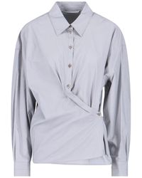 Lemaire - Draped Shirt - Lyst