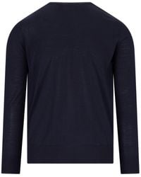 Loro Piana - Crew Neck Basic Sweater - Lyst