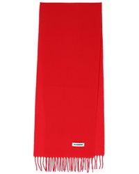 Jil Sander - Virgin Wool Scarf - Lyst