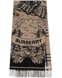 Burberry - Reversible Cashmere Scarf - Lyst