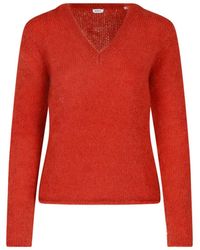 Aspesi - Mohair And Wool Sweater - Lyst