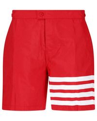 Thom Browne - Swim Shorts "4-Bar" - Lyst