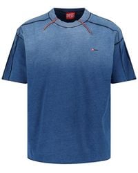 DIESEL - T-Shirts And Polos Cotton - Lyst