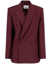 Frankie Shop - 'Monterey' Double-Breasted Blazer - Lyst