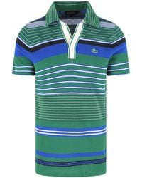 Lacoste - Piqué Cotton Bold Stripe Polo - Lyst