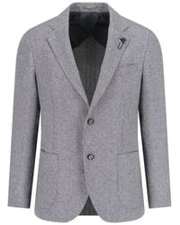 Lardini - Single-Breasted Blazer - Lyst