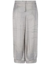 Giorgio Armani - Pantaloni Ampi - Lyst