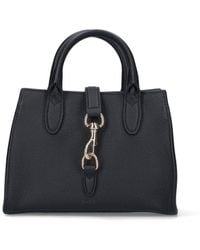 Gucci - Small Tote Bag With Hook Closure - Lyst