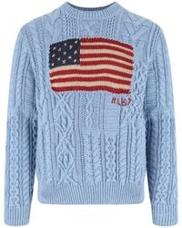 Polo Ralph Lauren - Sweater "American Flag" - Lyst