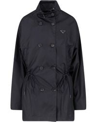 Prada - Giacca In "Re-Nylon" - Lyst