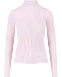 Courreges - Logo Turtleneck - Lyst