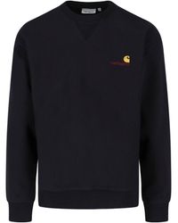 Carhartt - American Script Crew-Neck Sweatshirt - Lyst
