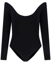 Alaïa - Viscose Bodysuit - Lyst