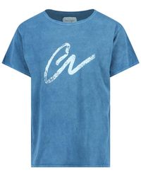 Greg Lauren - 'gl' Print T-shirt - Lyst