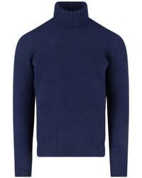 Drumohr - High Neck Sweater - Lyst