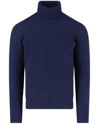 Drumohr - High Neck Sweater - Lyst