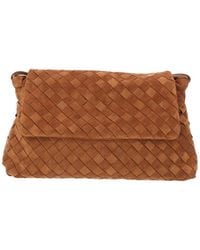Bottega Veneta - 'Giorno' Shoulder Pouch - Lyst