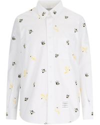 Thom Browne - Embroidery Detail Shirt - Lyst