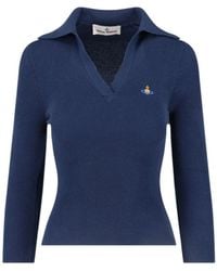 Vivienne Westwood - Marina Polo With Orb Logo - Lyst