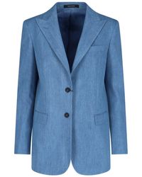 Tagliatore - Bertha" Single-Breasted Blazer - Lyst