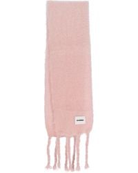 Jil Sander - Mohair And Wool Blend Scarf - Lyst