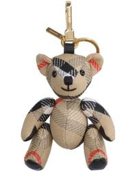 Burberry - Thomas Teddy Bear Keyring Charm - Lyst