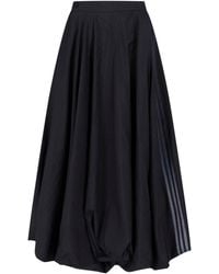 Y-3 - Midi Skirt "Gradient 3 Stripes" - Lyst