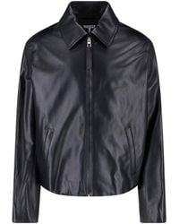 Loewe - Lambskin Zip Jacket - Lyst