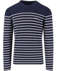 Prada - Striped Wool Sweater - Lyst
