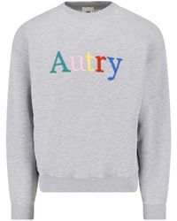 Autry - Cotton Logo Sweatshirt - Lyst