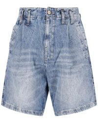 Cultura - Denim Shorts - Lyst