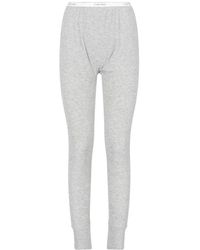 Calvin Klein - Slim Tapered Elastic Waistband Trousers - Lyst