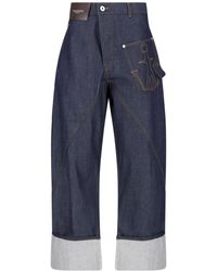 JW Anderson - Wide Jeans "Twisted" - Lyst