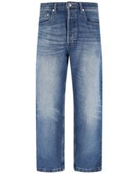 A.P.C. - Straight-Leg Denim Jeans With Vintage Wash - Lyst