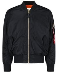 Alpha Industries - 'ma-1' Reversible Bomber Jacket - Lyst