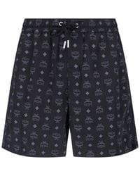 MCM - Beach Shorts Logo - Lyst