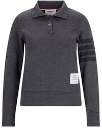 Thom Browne - Polo "4-bar" - Lyst