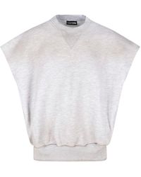 Cultura - Printed Cotton Sweatshirt - Lyst