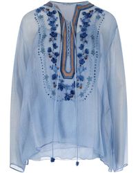 Ermanno Scervino - Camicia Con Ricamo Floreale - Lyst