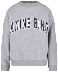Anine Bing - Felpa Girocollo "Spencer" - Lyst